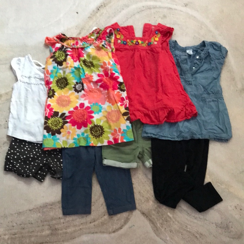 Bundle of 8 3T Garden Clothes 🪴🌸🌷